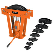 Doblador hidráulico para tubo, 16 ton, TRUPER