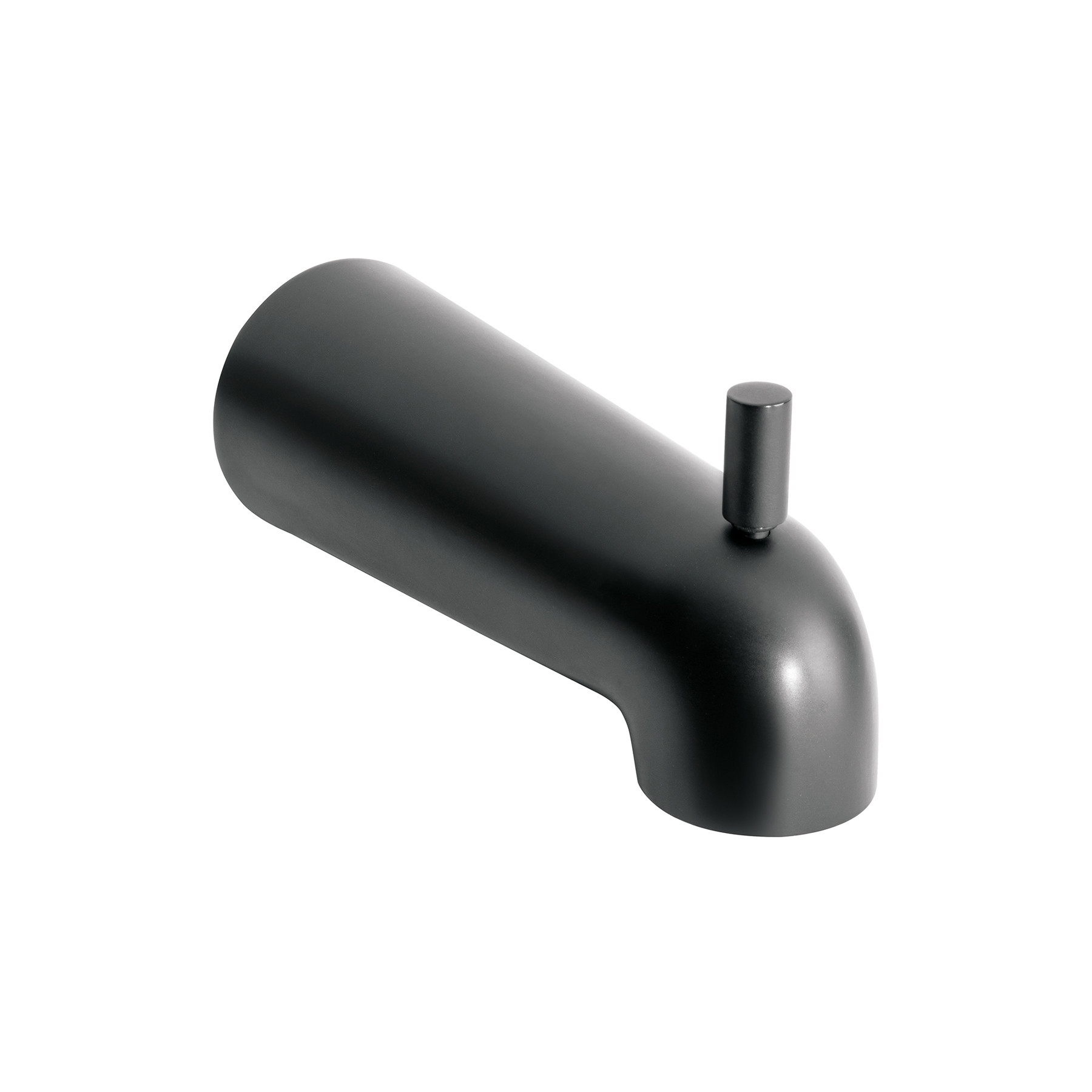 Salida de tina con desviador, negro, FOSET TÚBIG