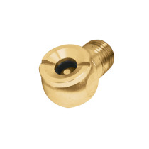 Cabeza infladora de llantas, macho, cuerda 1/4 NPT