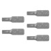 Estuche con 5 puntas torx T25 largo 1", TRUPER EXPERT