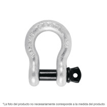 Grillete de acero forjado 1/4", FIERO