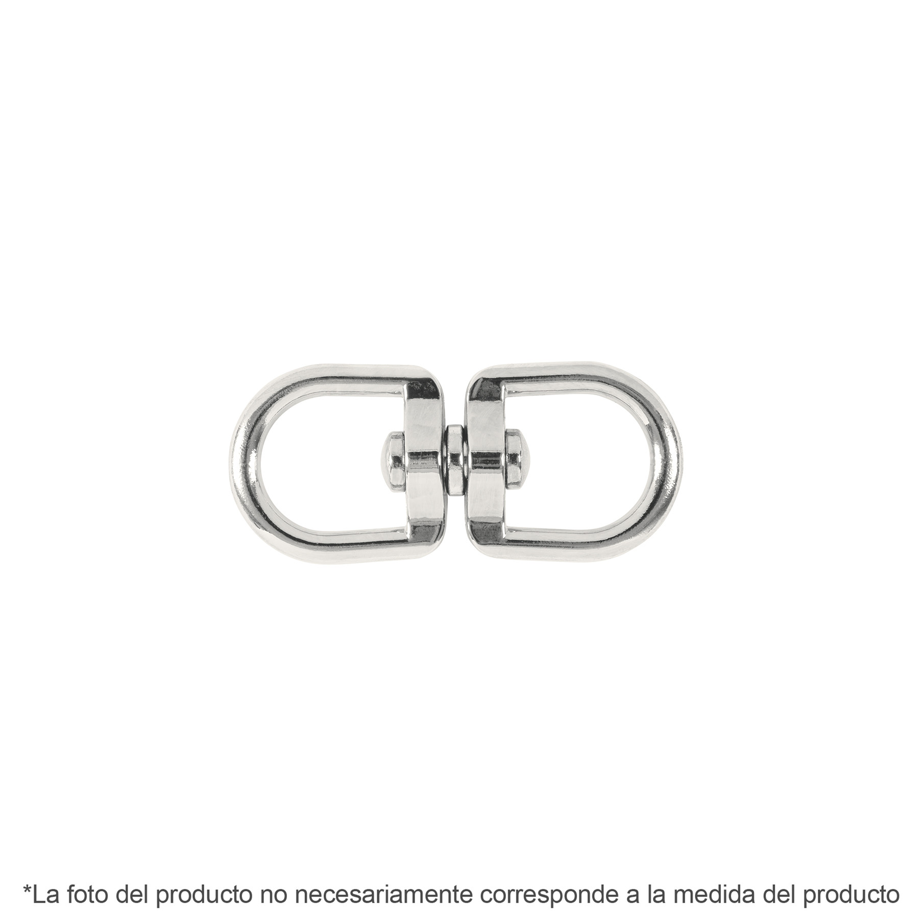 Destorcedor metálico de 1/8", FIERO