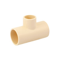 Tee reducida central de CPVC 3/4" x 3/4" x 1/2", FOSET