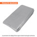 Lona de polietileno reforzada 6 x 9 m, gris, 180g/m2, TRUPER