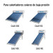 Tubo de repuesto para calentador solar, FOSET