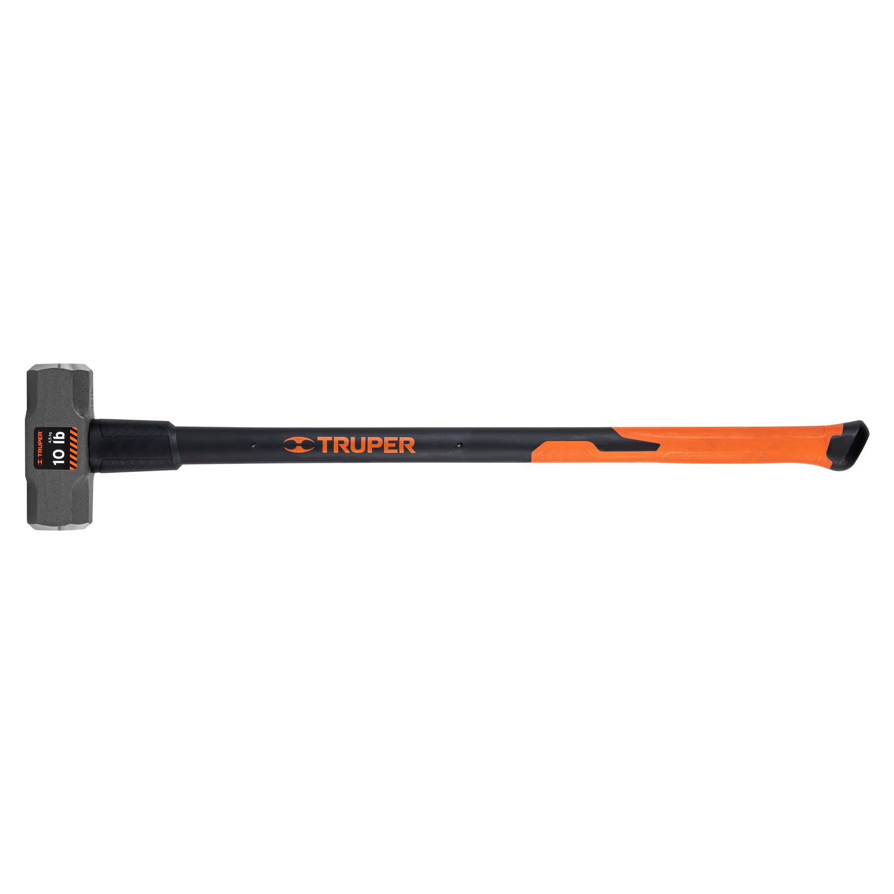 Marro octagonal 10 lb, mango fibra de vidrio 36", TRUPER
