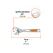 Llave ajustable (perico) 6" cromada, TR