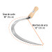 Hoz dentada 1, 18", TRUPER