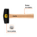 Marro tipo Nevada 4 lbs. mango 10-3/4", PRETUL