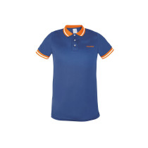 Playeras polo performance azul, para caballero