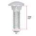 Bolsa con 30 tornillos 1/2" x 1-1/2" tipo coche, FIERO