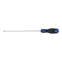 Desarmador de cruz 1/8" x 4" mango Comfort Grip, PRETUL