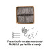 Kilo de clavo estándar 5" con cabeza en caja de 10 kg, FIERO