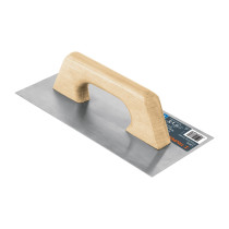 Llana 11" canto recto, tipo español, mango madera, TRUPER
