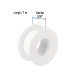 Cinta sella roscas 3/4" x 7m, uso general, FOSET BASIC