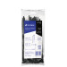 Bolsa con 50 cinchos plásticos 50 lb, 200 x 4.5 mm, negro