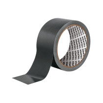 Cinta negra para ducto 10 m x 48 mm, espesor 0.19 mm, TRUPER