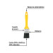 Brocha uso general de 1-1/2" con mango de plástico, PRETUL