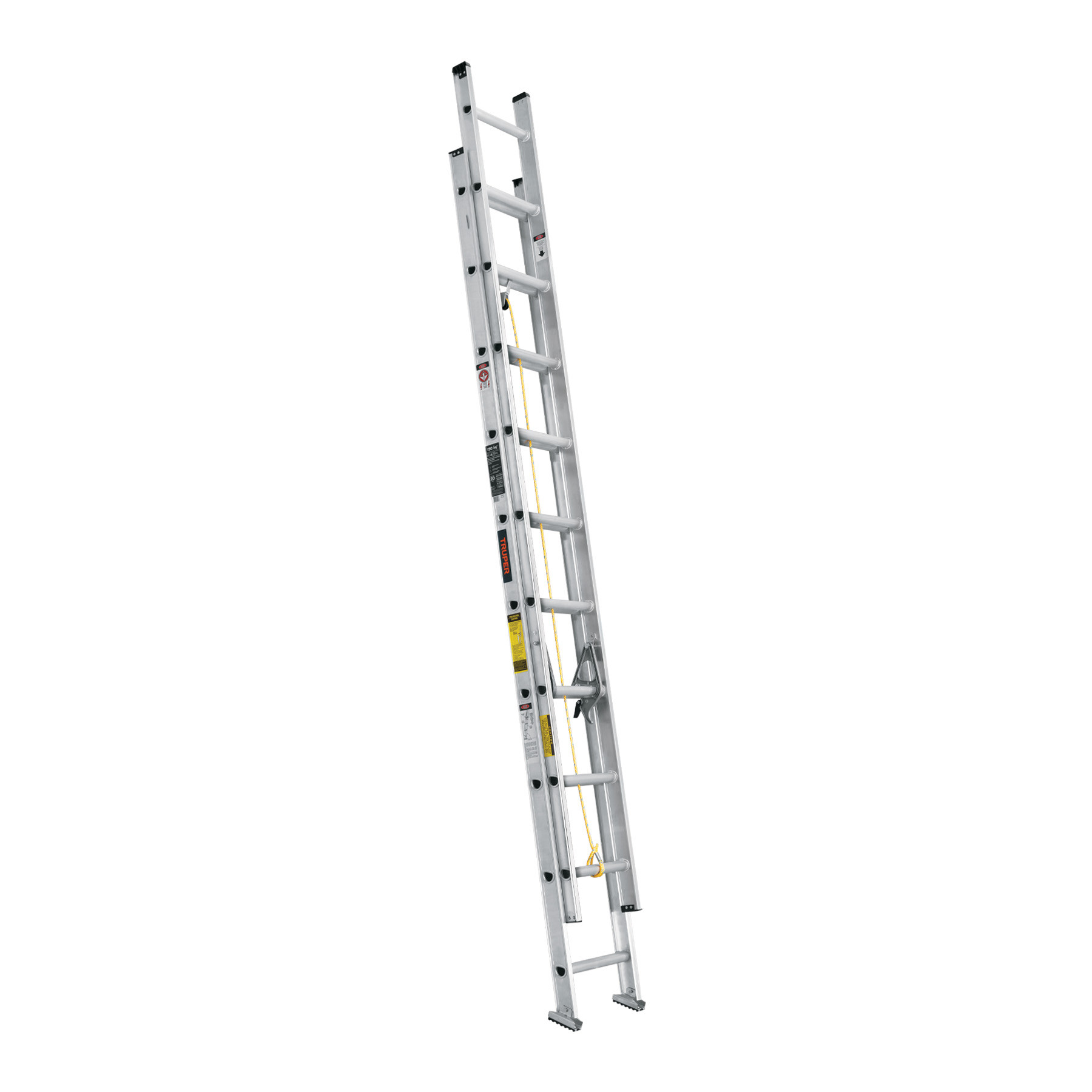 Escalera de extensión, tipo III, 20 peldaños, TRUPER