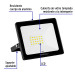 Reflector LED para exteriores 20W 6500K, VOLTECK BASIC