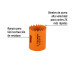 Brocasierra bimetálica 1-9/16", TRUPER EXPERT