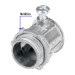 Conector conduit 1/2", VOLTECK