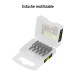 Estuche con 5 puntas torx T10 con seguro largo 1", EXPERT