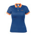 Playera polo performance para mujer, azul, CH, TRUPER