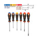 Juego de 6 desarmadores mango Comfort Grip, TRUPER