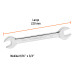 Llave española, 11/16 x 3/4" x 220 mm de largo, EXPERT