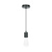 Socket colgante metálico, negro, VOLTECK