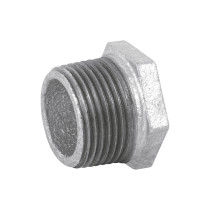 Reducción bushing acero galvanizado 1"x1/2", FOSET
