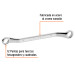 Llave de estrías 19 x 22 x 291 mm largo, TRUPER EXPERT