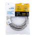 Manguera para gas, acero inox, 3/8" flare, 400 cm, FOSET