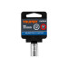 Dado de 11 mm, 12 puntas, cuadro 1/4", TRUPER