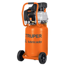 Compresor lubricado, 50L, 3-1/2HP, vertical, 127V, TRUPER