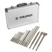 Juego de 15 brocas y cinceles SDS Plus en estuche, TRUPER