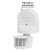 Sensor de movimiento para exterior, VOLTECK