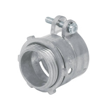 Conector recto 1" para tubo flexible metálico, VOLTECK