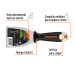 Espátula flexible 3" acero inoxidable, Comfort Grip, EXPERT