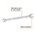 Llave española 8 x 10 x 145 mm de largo, TRUPER EXPERT