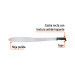 Machete Caguayano 27" cacha negra inyectada, TRUPER