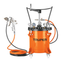 Tanque para pintura con manguera y pistola, 10 L, TRUPER