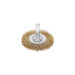 Carda circular 2" alambre fino para taladro, TRUPER