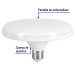 Lámpara LED tipo OVNI 18 W (equiv. 125 W), luz cálida, caja