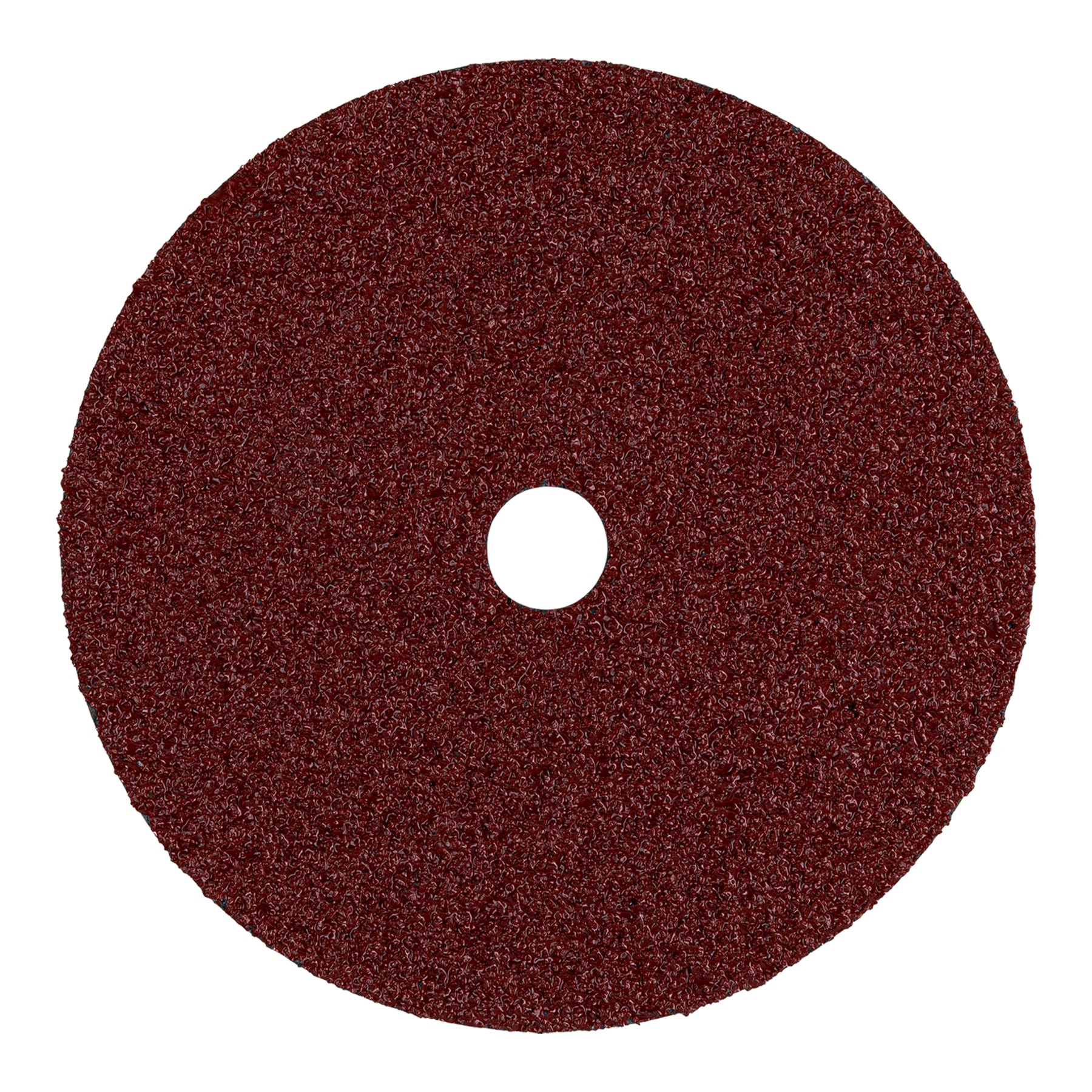Disco de lija de 7" con respaldo de fibra, grano 24, TRUPER