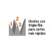 Serrucho Rapid 18", 7 DPP, mango de madera, TRUPER
