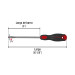 Desarmador plano 5/16" x 6" mango Comfort Grip, PRETUL