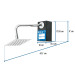 Exhibidor con regadera R-414, FOSET