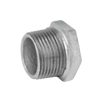 Reducción bushing acero galvanizado 1"x 3/4", FOSET